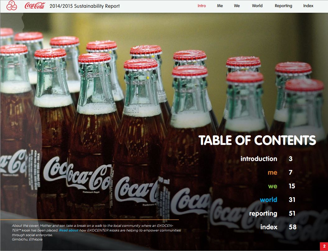 2014-2015 The Coca-Cola Company_Sustainability Report