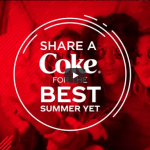 watch, share a coke, sip & scan