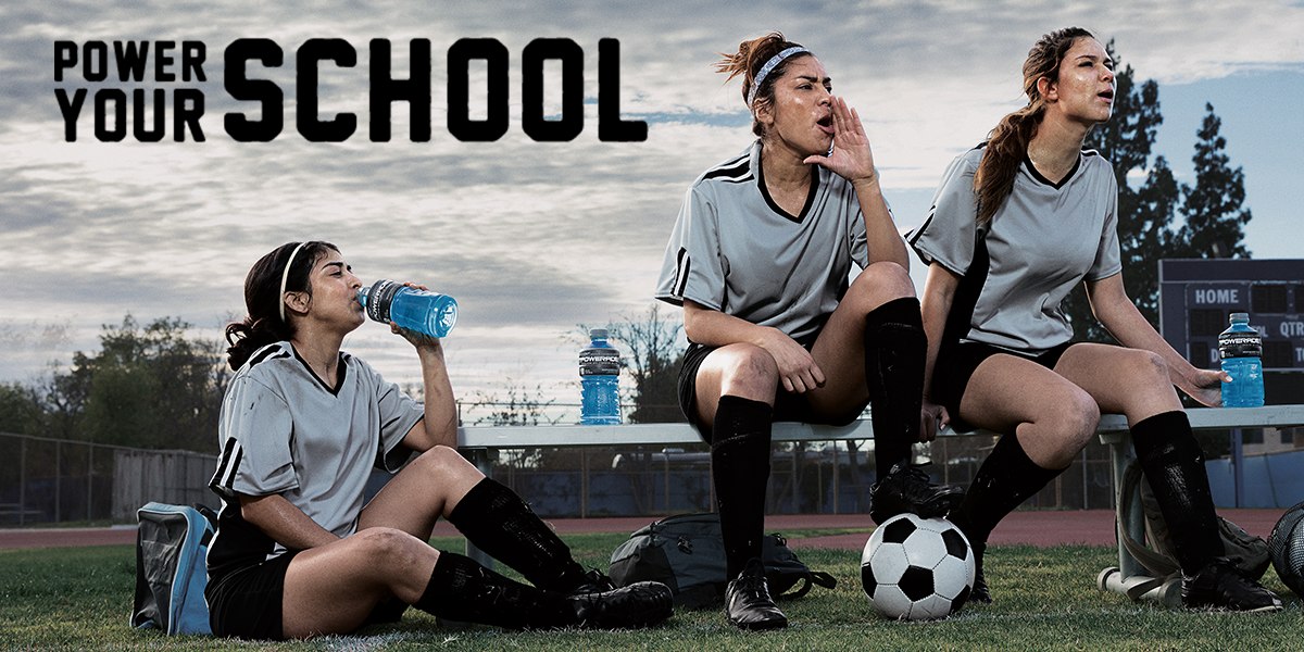 powerade power your school