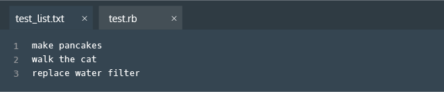 ruby reading and writing files codecademy txt writing