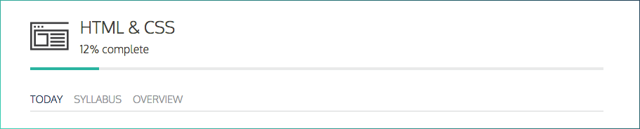 New Course Page Tabs Tabs