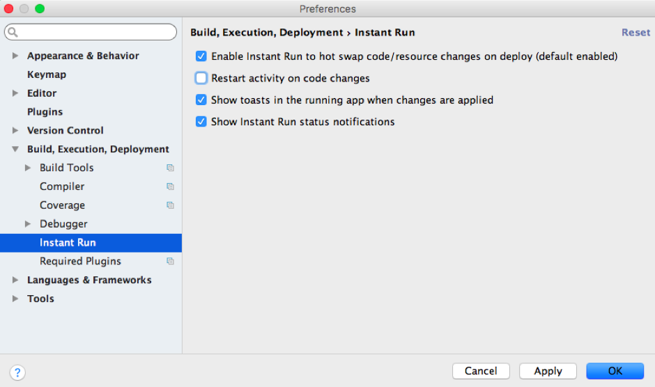 how to start android emulator manager mac