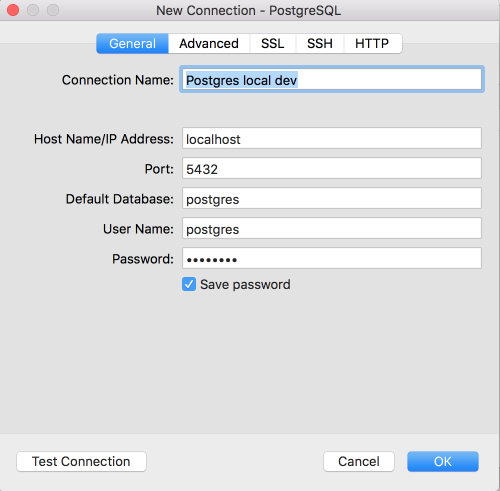 postgresql server