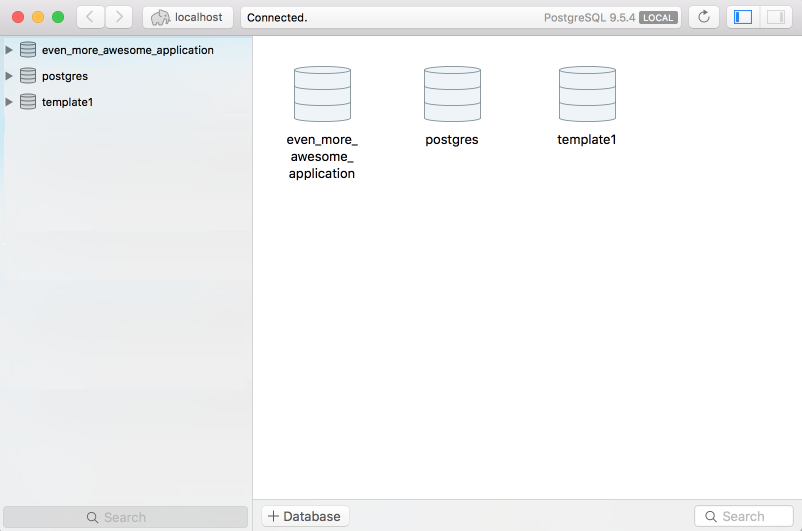 postgres osx