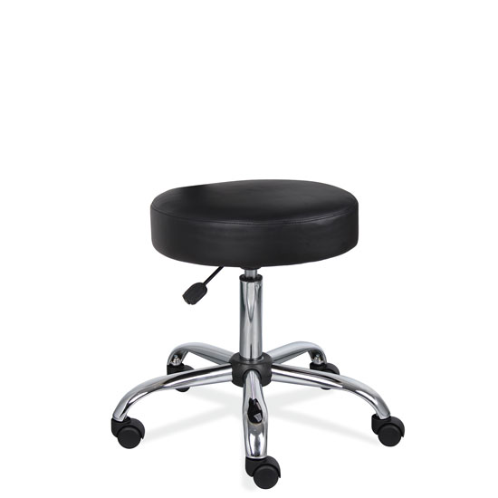 OfficeSource Medical Stools Medical Stool with Polished Chrome Base