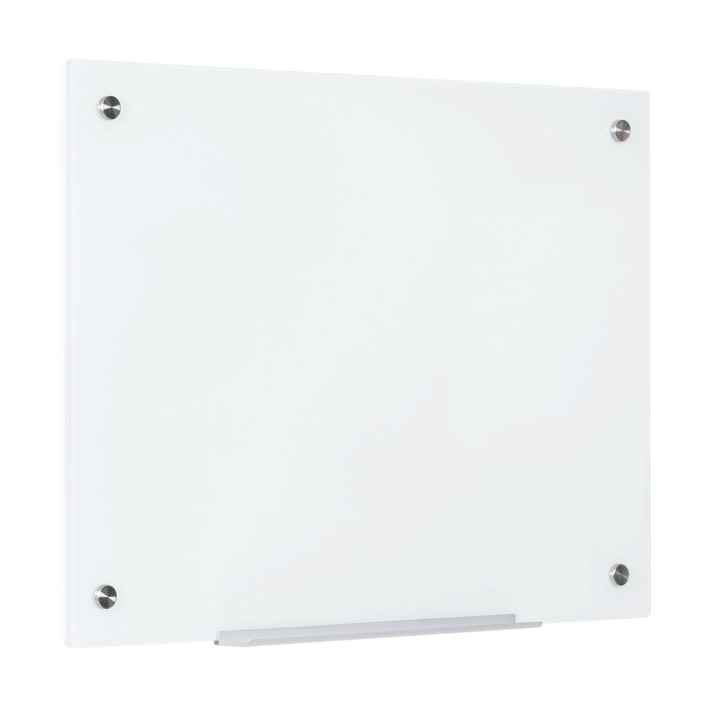 OfficeSource ViZual Collection Glass DryErase Board 48″ x