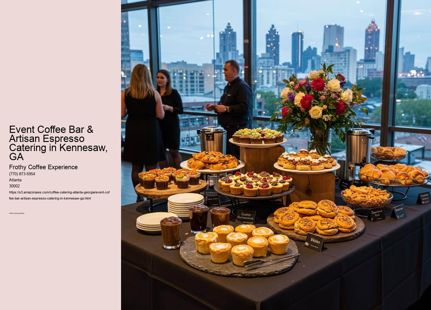 Event Coffee Bar & Artisan Espresso Catering in Kennesaw, GA