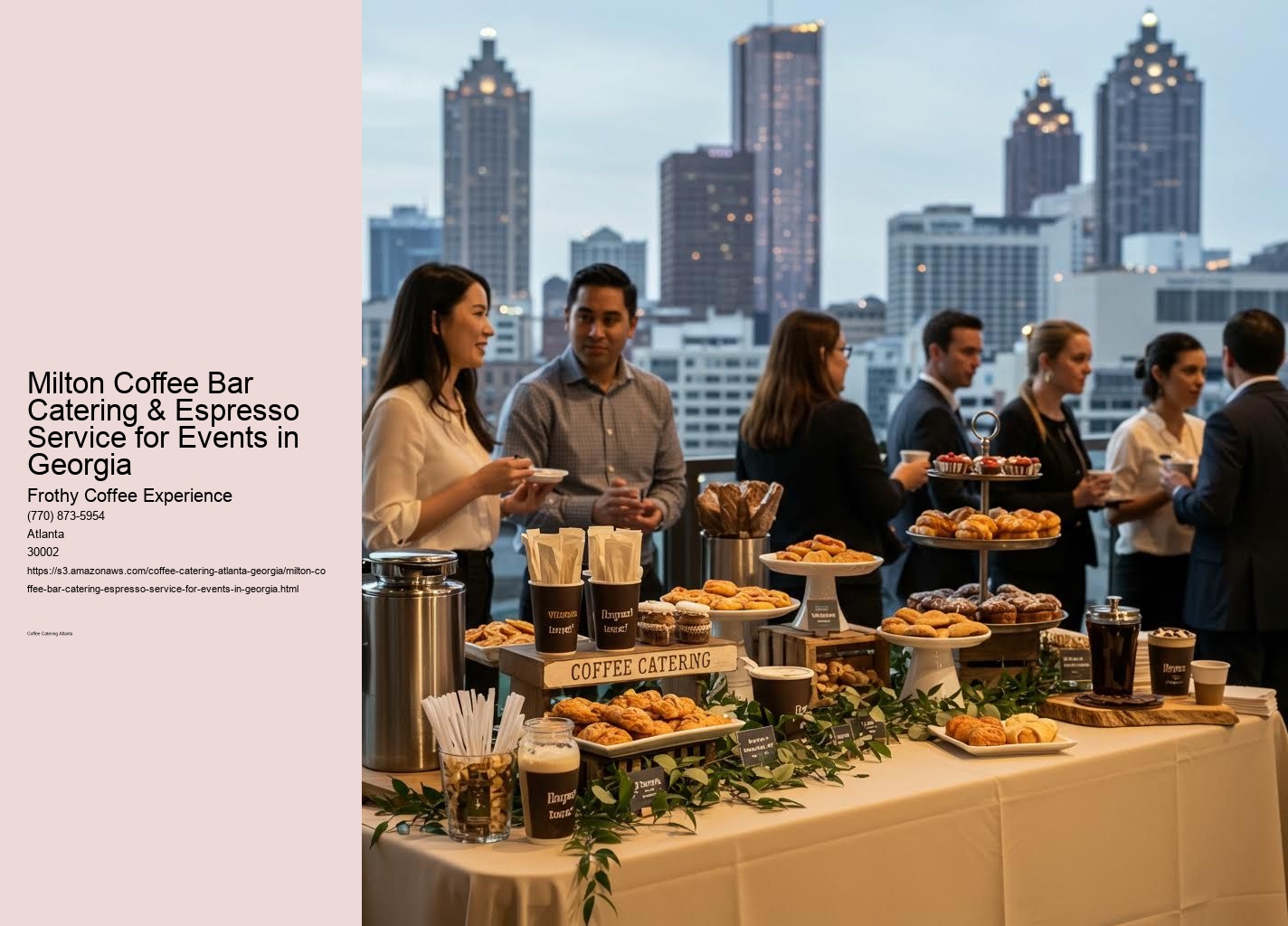 Milton Coffee Bar Catering & Espresso Service for Events in Georgia