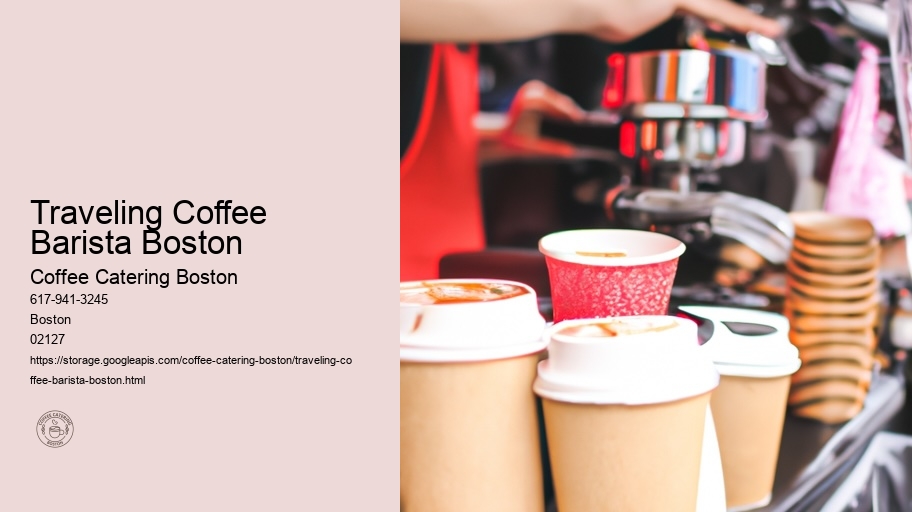 Personalized Coffee Experiences: Boston Caterers Lead the Way