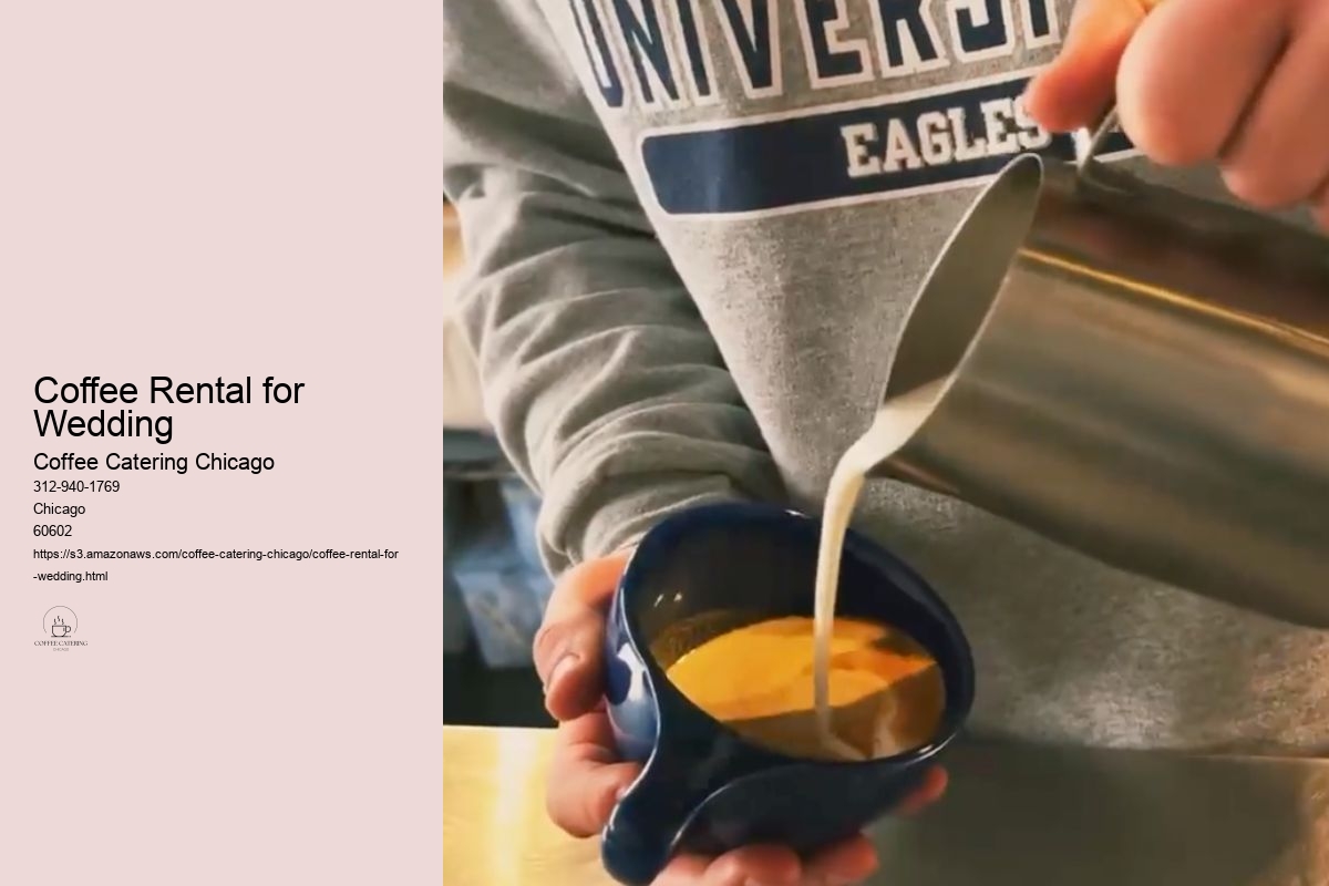 What Is the Trend that’s Taking Over Bridal Showers and Private Parties in Chicago? Spoiler: It’s Our Artisanal Coffee Catering!