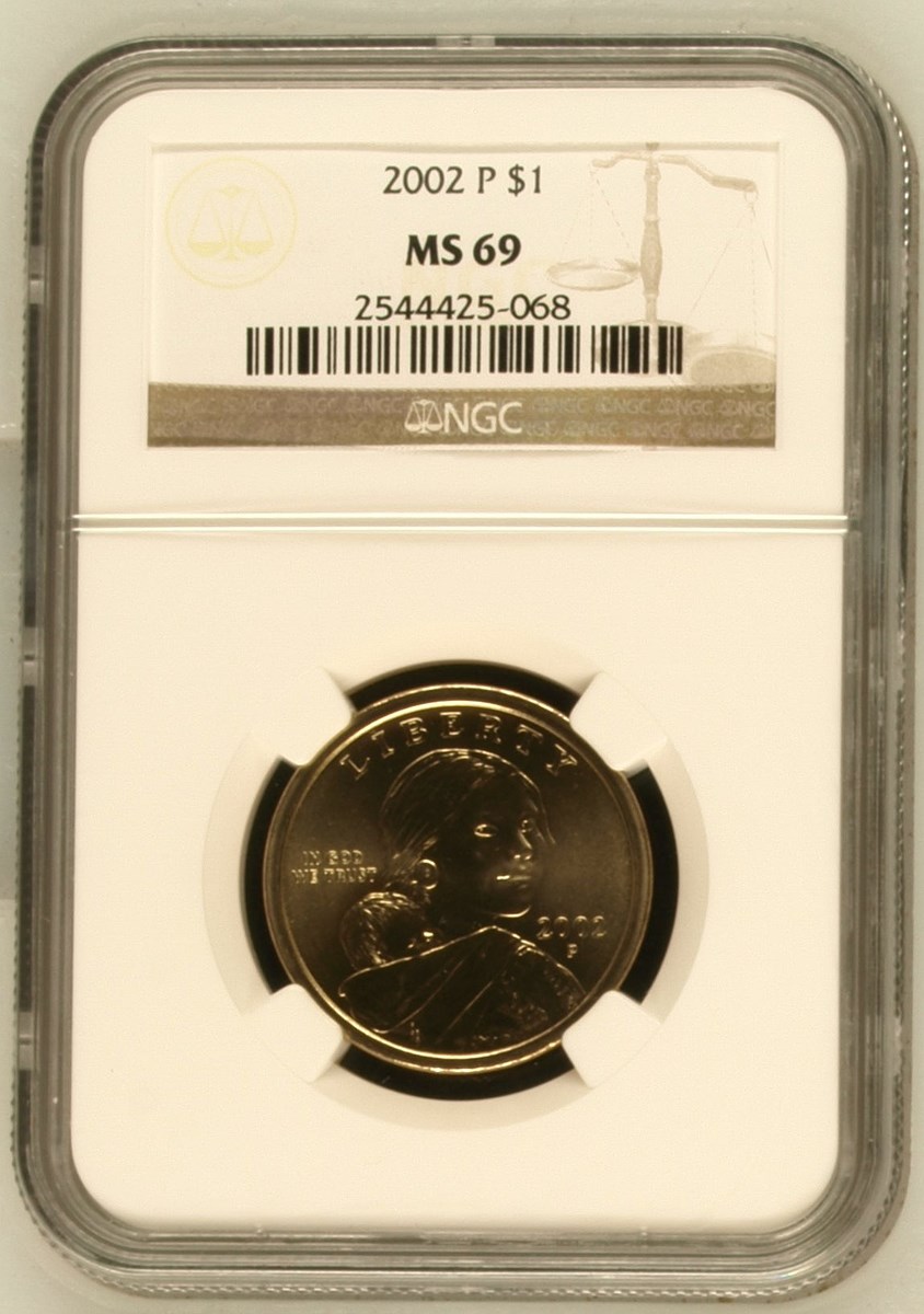 2002 P $1 MS | Coin Explorer | NGC