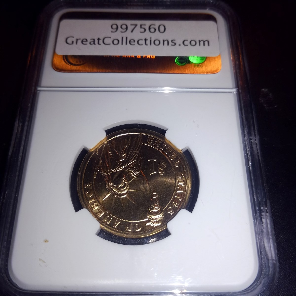 2007 D SMS JAMES MADISON $1 MS | Coin Explorer | NGC