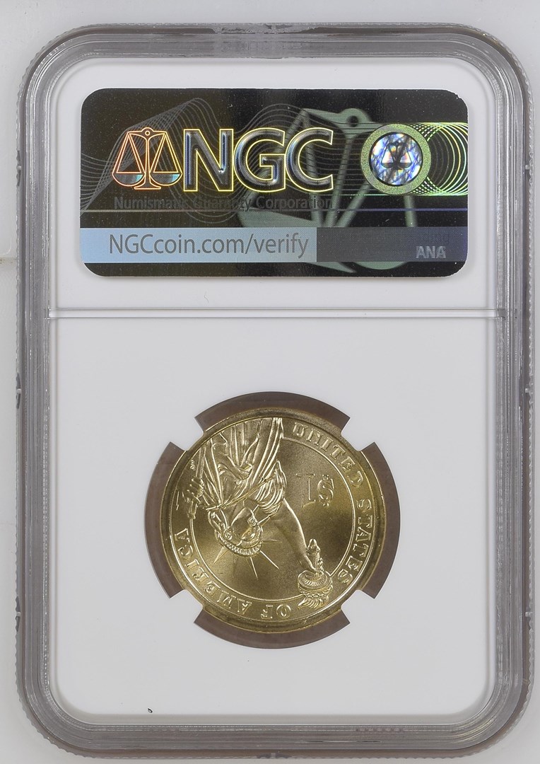 2008 P JAMES MONROE $1 MS | Coin Explorer | NGC