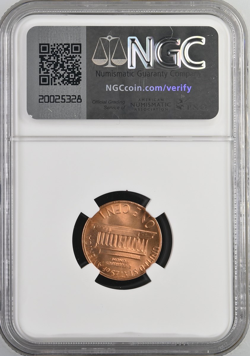 1982 D LG DT BRONZE 1C MS | Coin Explorer | NGC