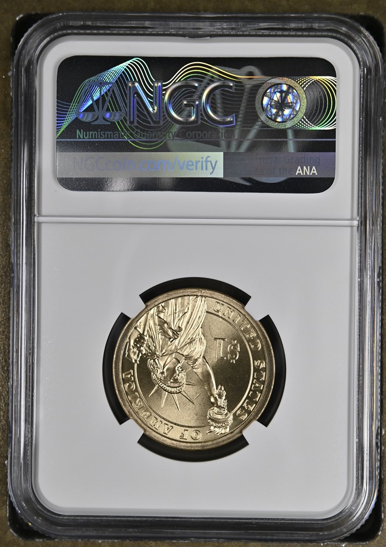 2007 P JAMES MADISON $1 MS | Coin Explorer | NGC