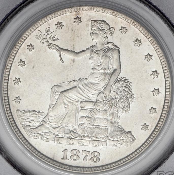 1878-S Trade Dollar DDR Coin Details - DDR70's CP Guide Varieties