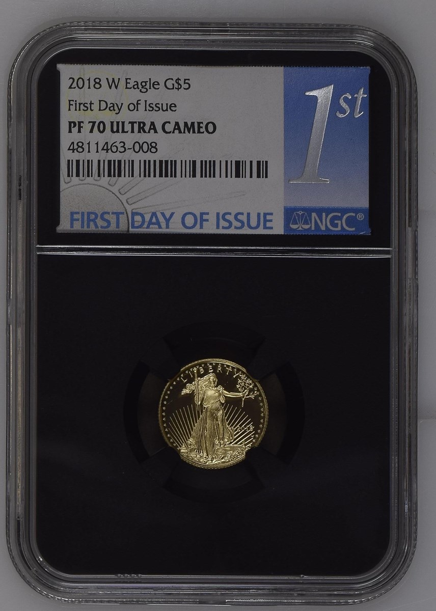 2018 W Eagle G$5 PF | Coin Explorer | NGC