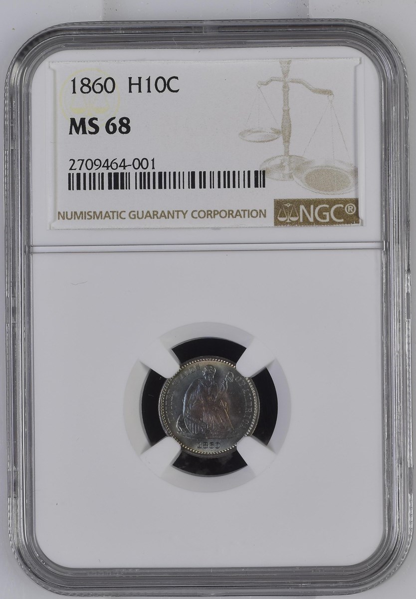 1860 H10C MS | Coin Explorer | NGC