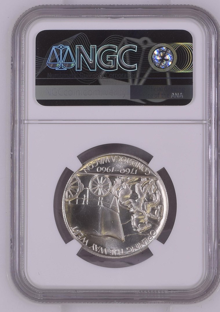 1960 SILVER PIONEER INVENTIONS SC50C MS | Coin Explorer | NGC