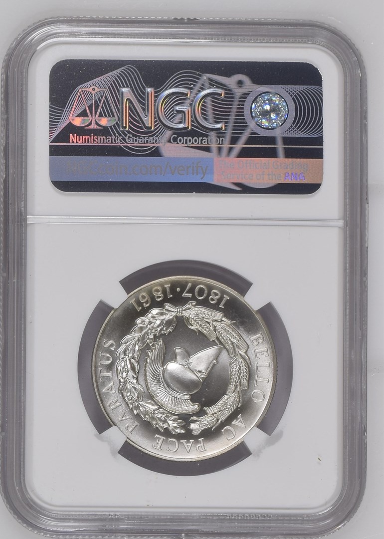 1966) SILVER WINFIELD SCOTT CENTENNIAL SC50C MS | Coin Explorer | NGC