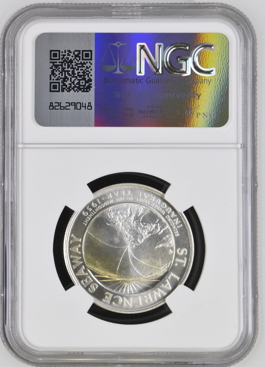 1959 SILVER ST. LAWRENCE - THICK SC50C MS | Coin Explorer | NGC