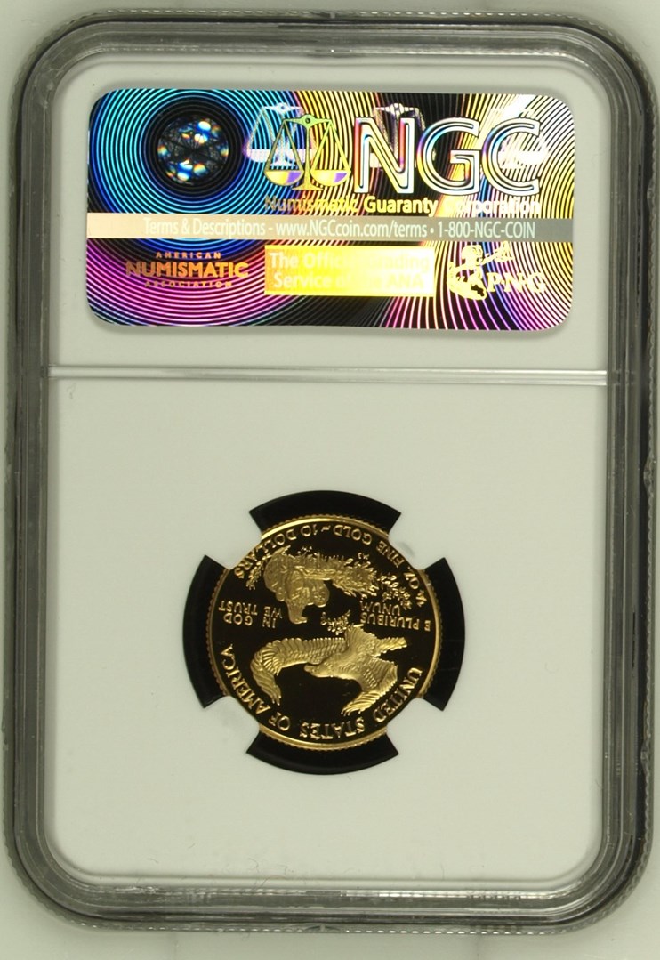 1995 W EAGLE G$10 PF | Coin Explorer | NGC