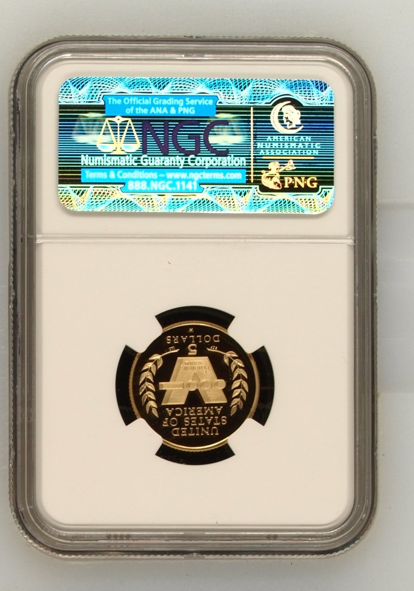 1991-1995 W World War II Anniversary $5 PF | Coin Explorer | NGC