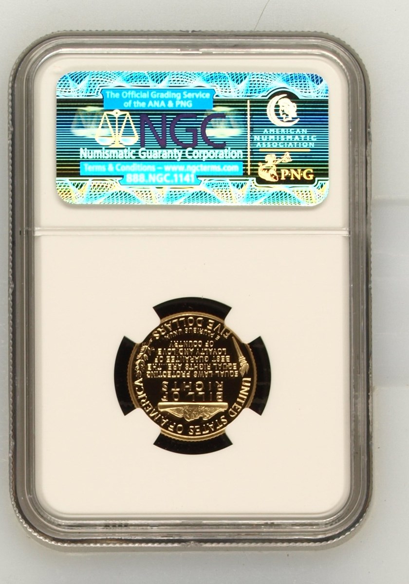 1993 W JAMES MADISON $5 PF | Coin Explorer | NGC