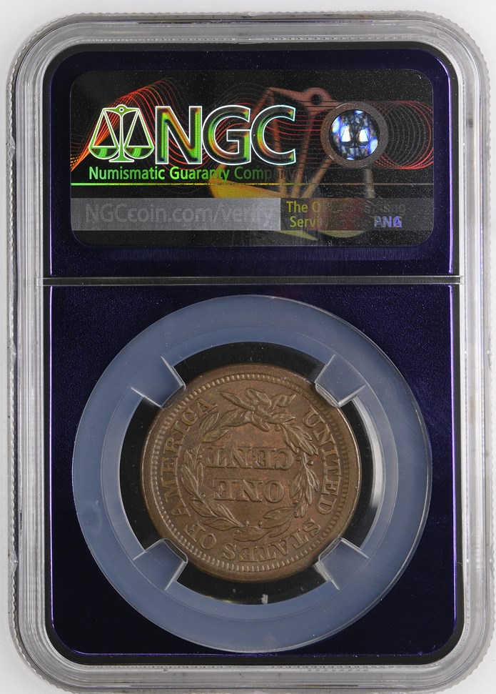1853 1C MS | Coin Explorer | NGC