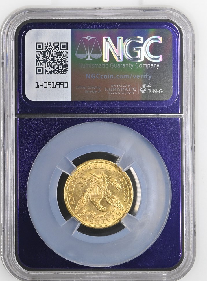 1893 O $5 MS | Coin Explorer | NGC