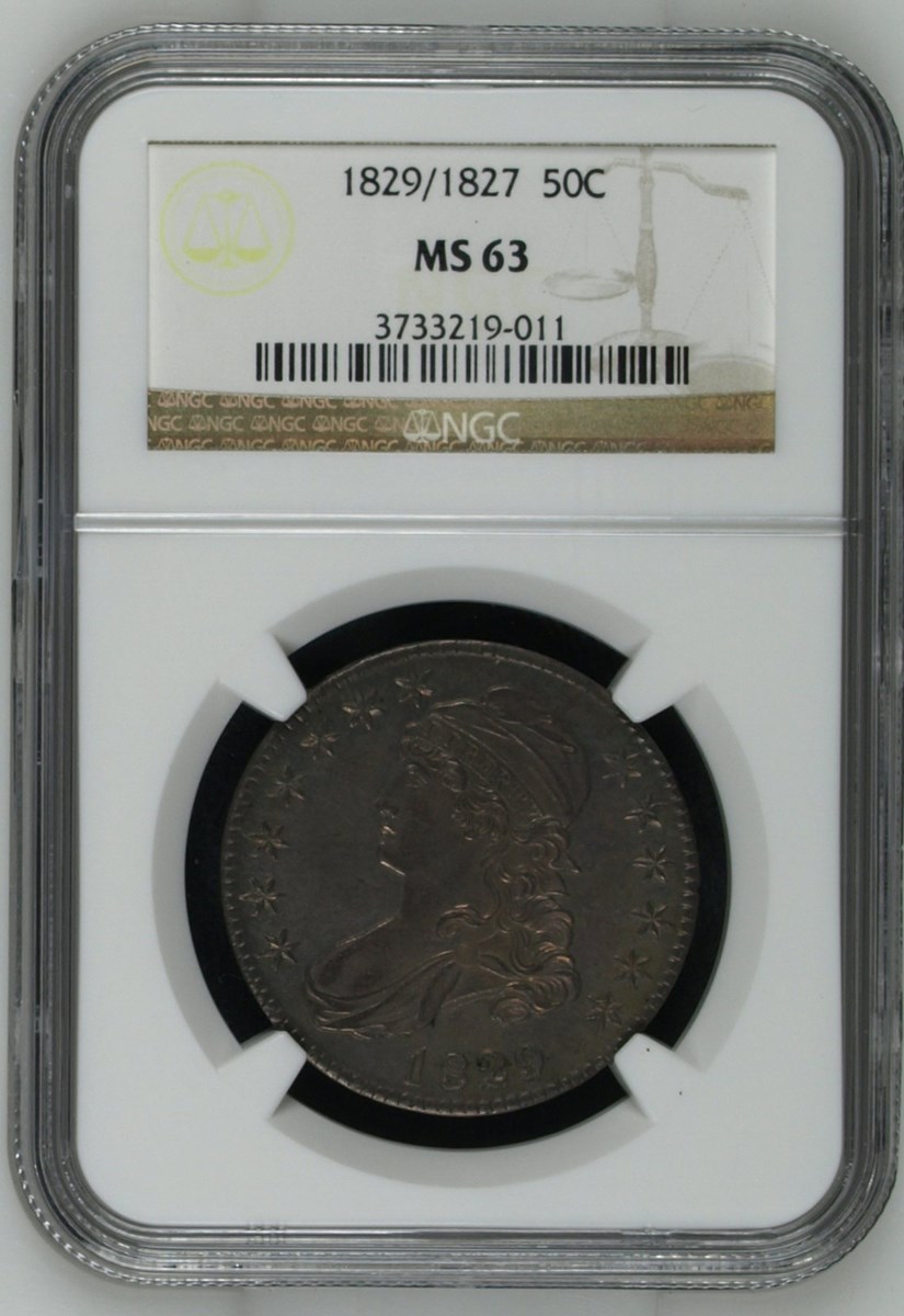 1829/1827 50C MS | Coin Explorer | NGC