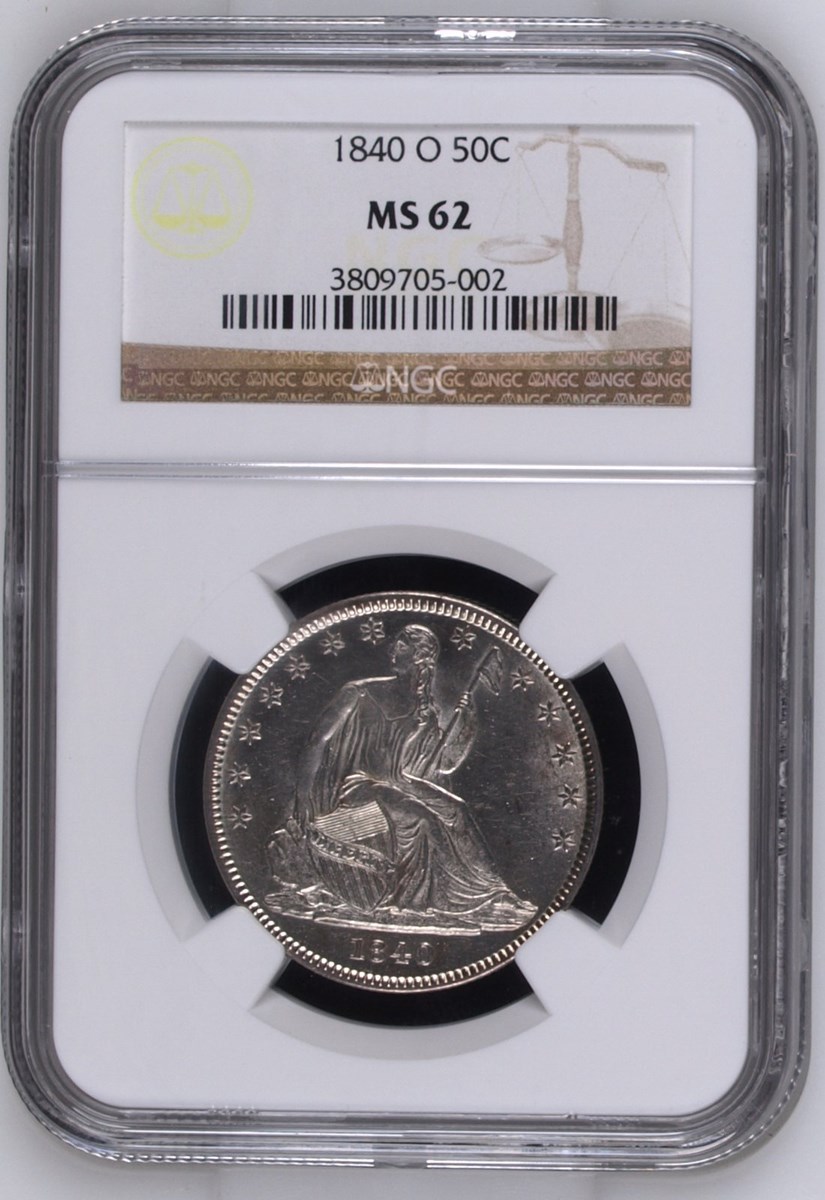 1840 O 50C MS | Coin Explorer | NGC