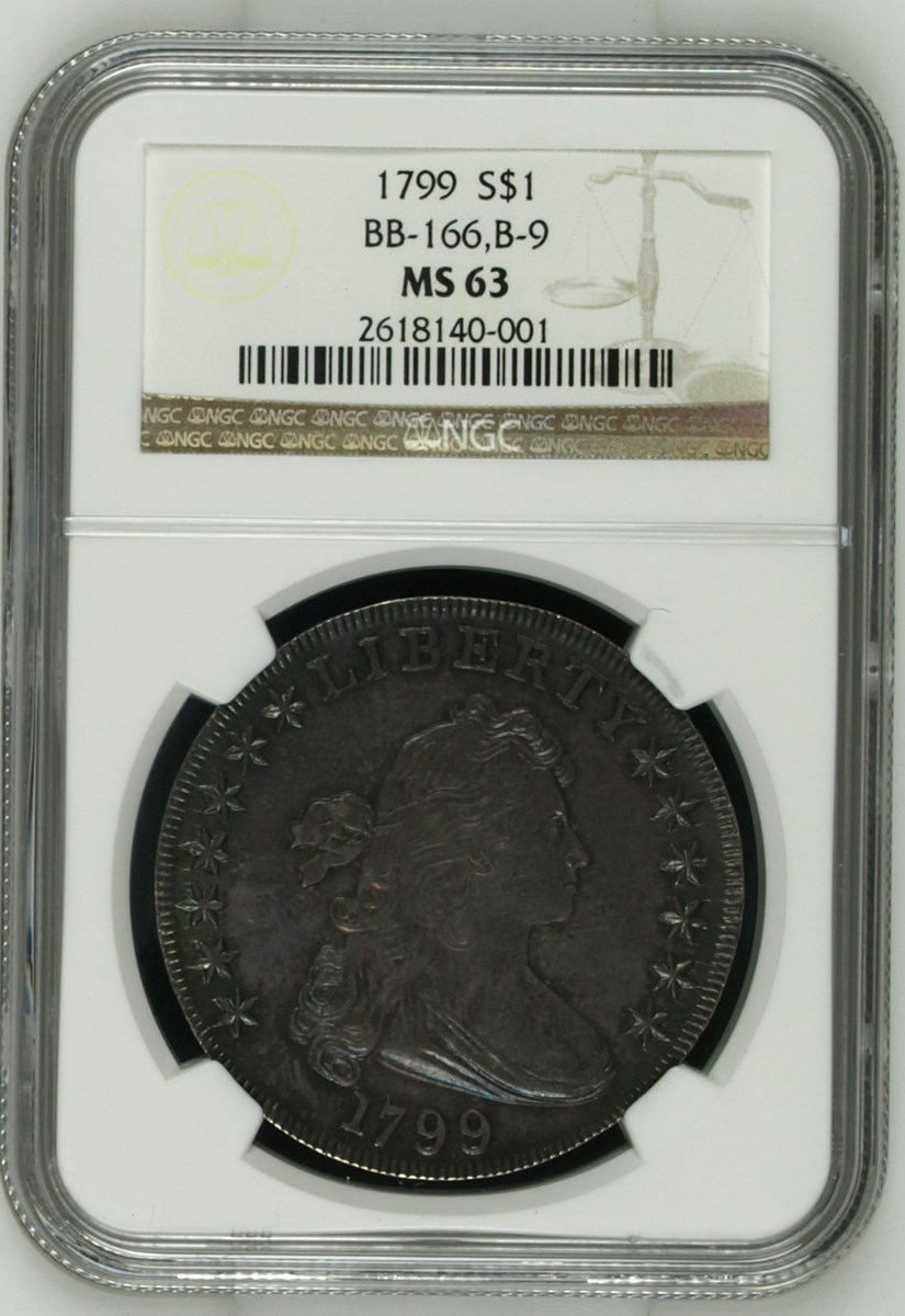 1799 $1 MS | Coin Explorer | NGC