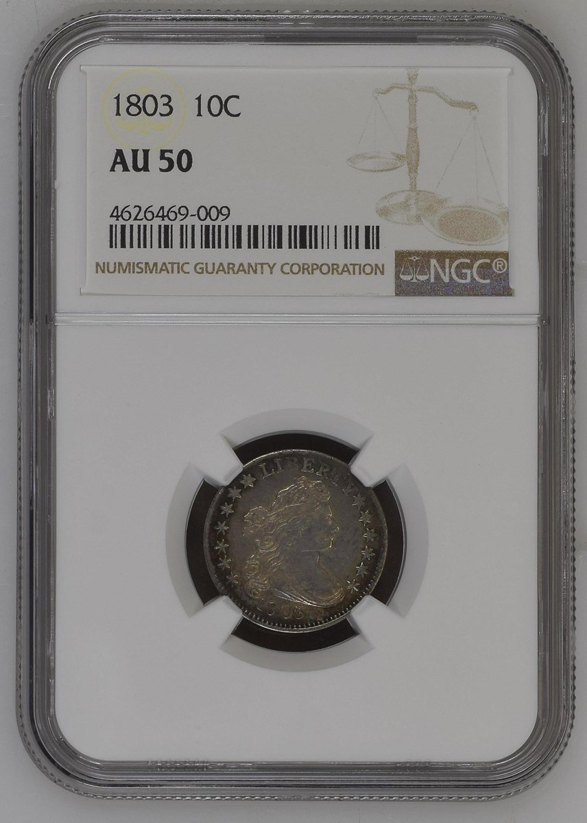 1803 10C MS | Coin Explorer | NGC