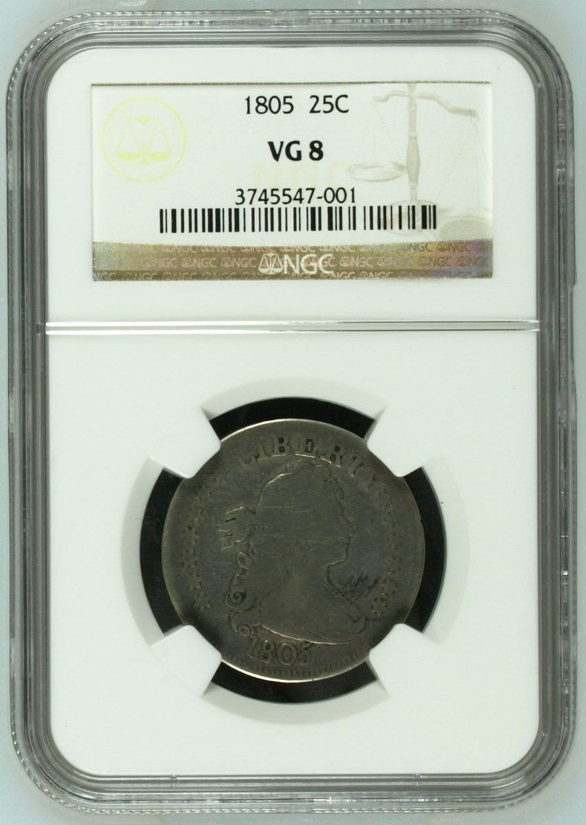 1805 25C MS | Coin Explorer | NGC