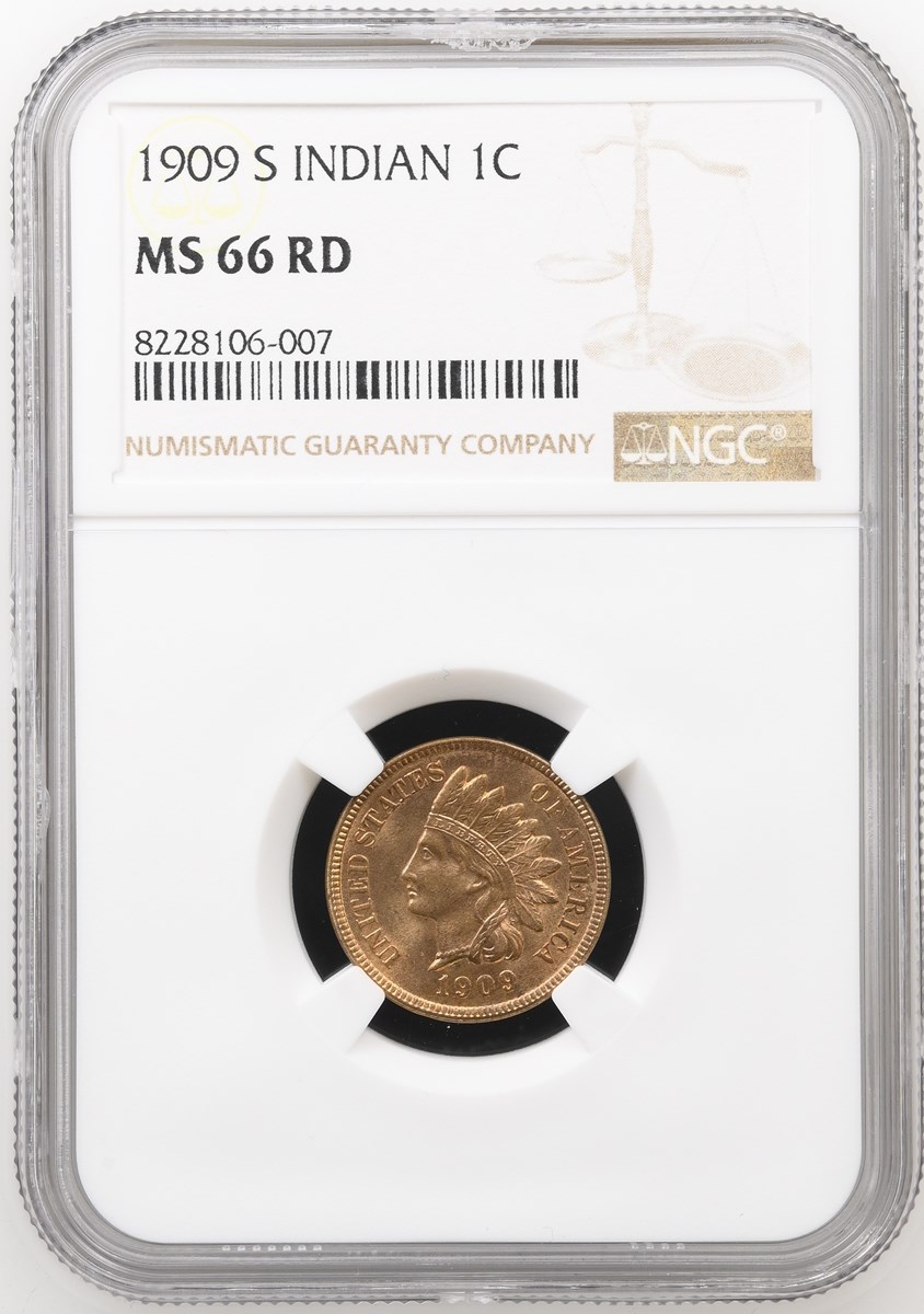 1909 S INDIAN 1C MS | Coin Explorer | NGC