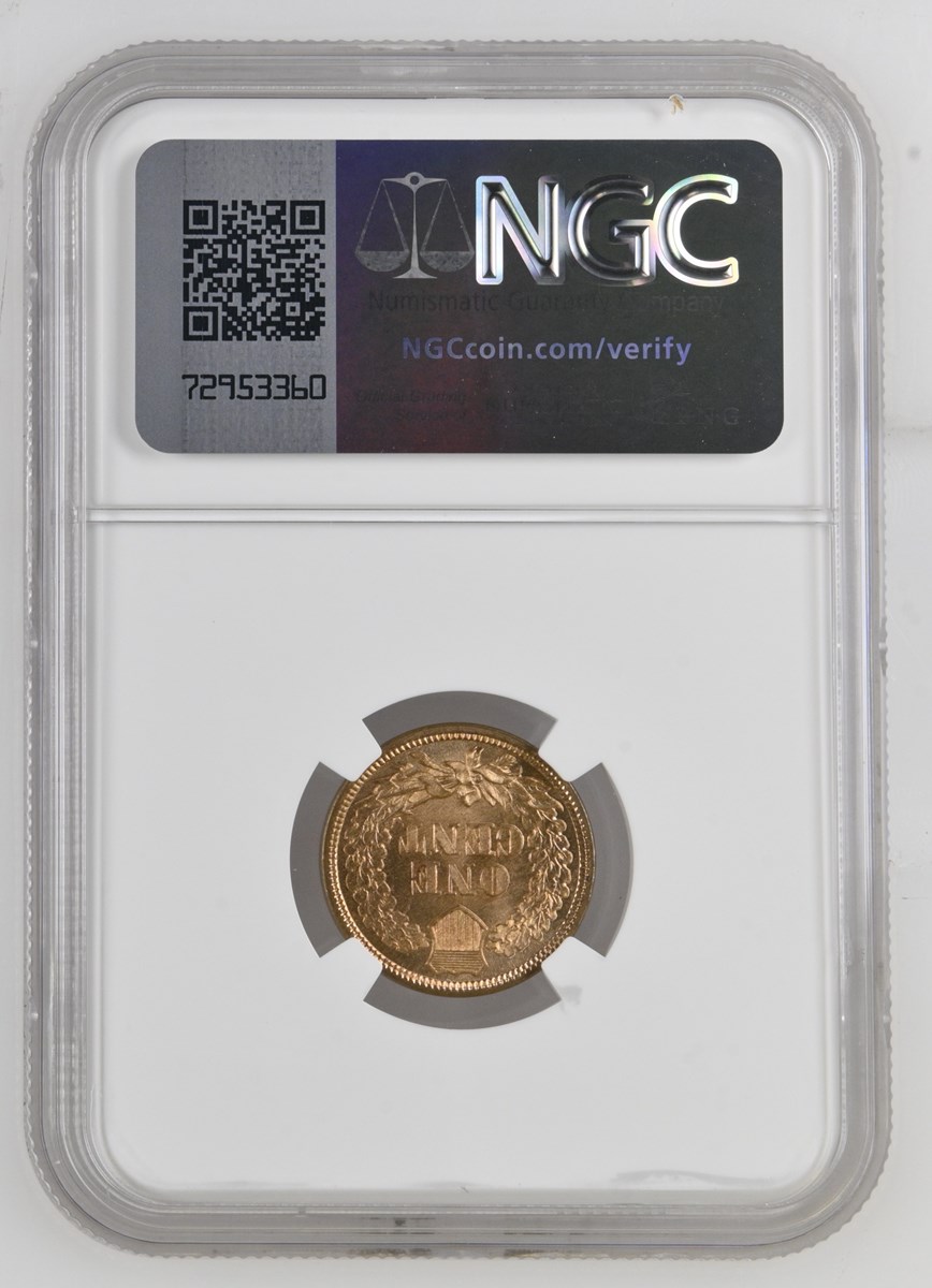 1864 BRONZE 1C MS | Coin Explorer | NGC