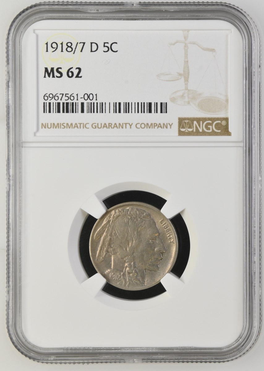 1918/7 D 5C MS | Coin Explorer | NGC