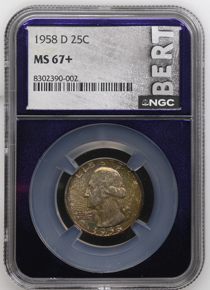 1958 D 25C MS | Coin Explorer | NGC