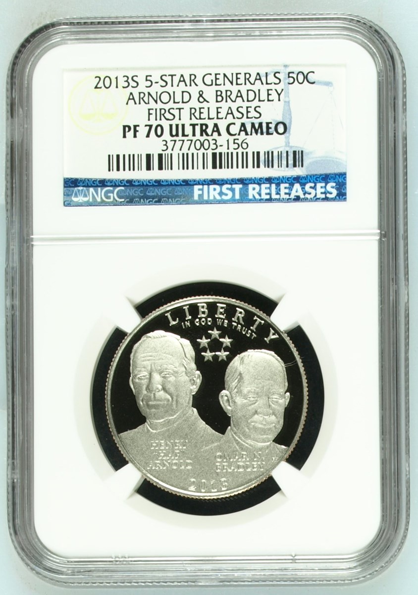 2013 S 5-STAR GENERALS 50C PF | Coin Explorer | NGC