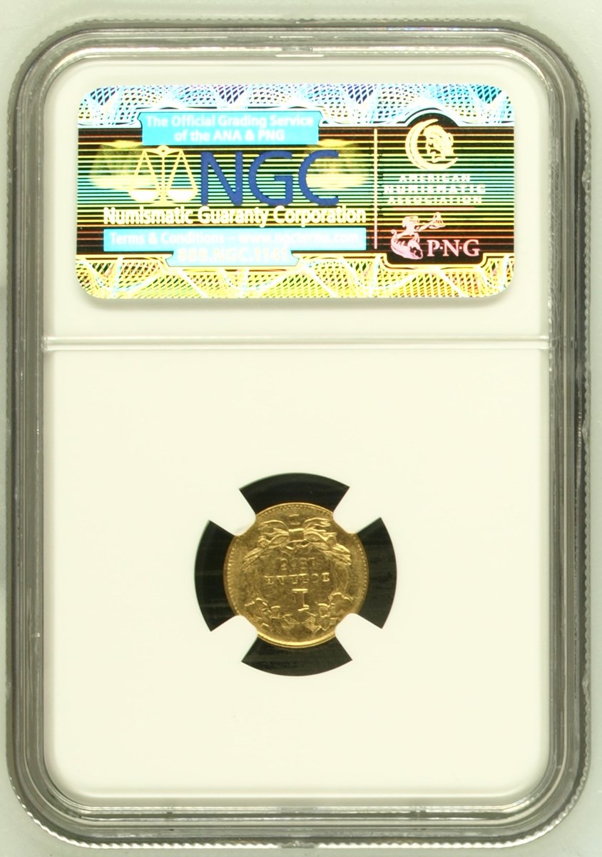 1856 D G$1 MS | Coin Explorer | NGC