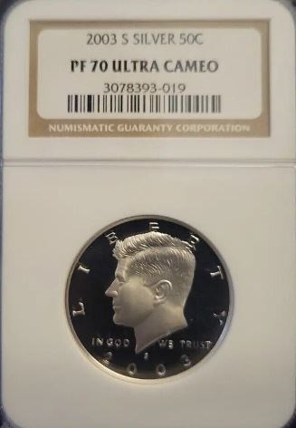 2003 S SILVER 50C PF | Coin Explorer | NGC