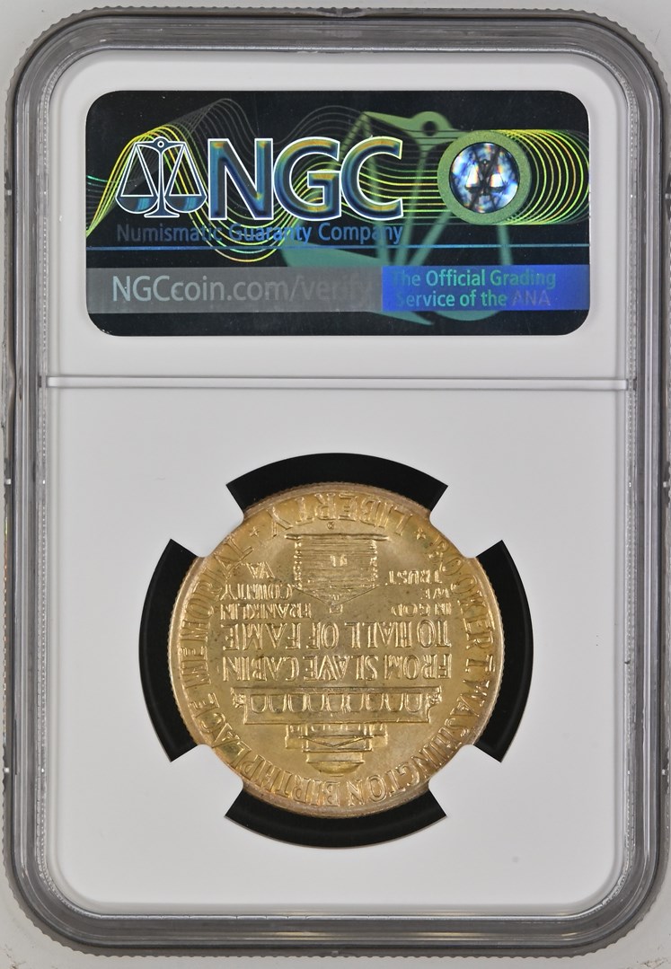 1950 D BOOKER T. WASHINGTON 50C MS | Coin Explorer | NGC