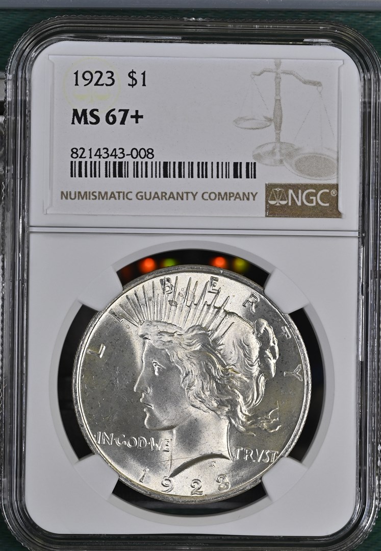 1923 $1 MS | Coin Explorer | NGC