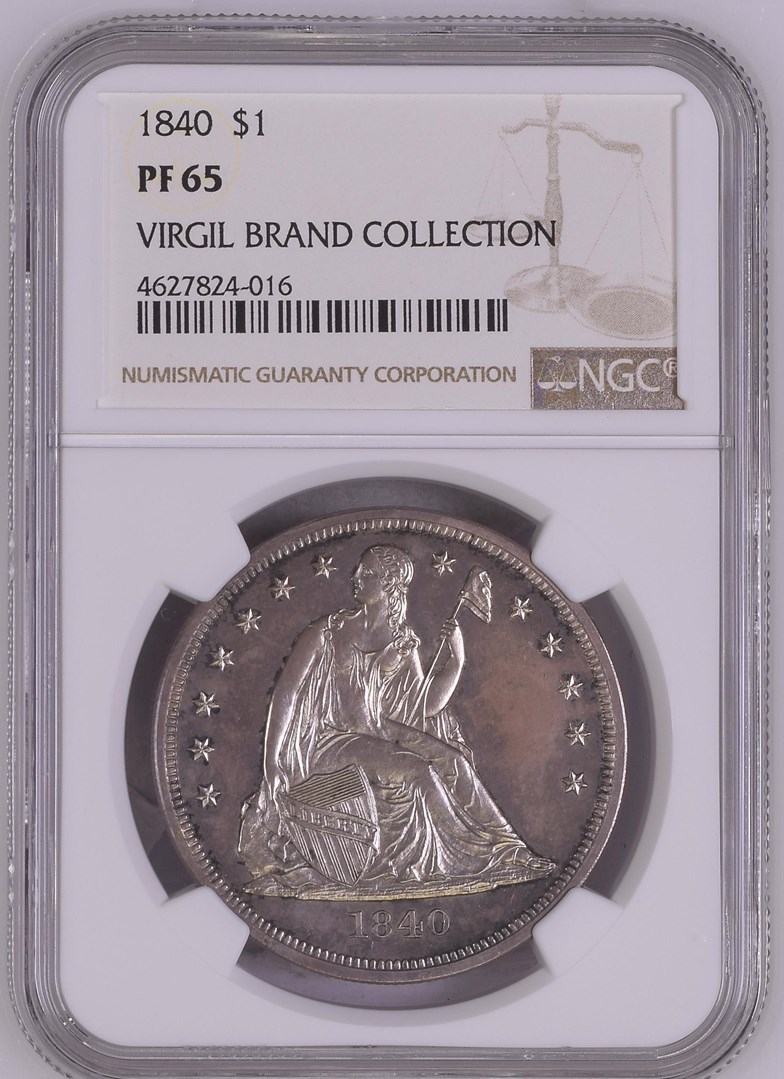 1840 $1 PF | Coin Explorer | NGC