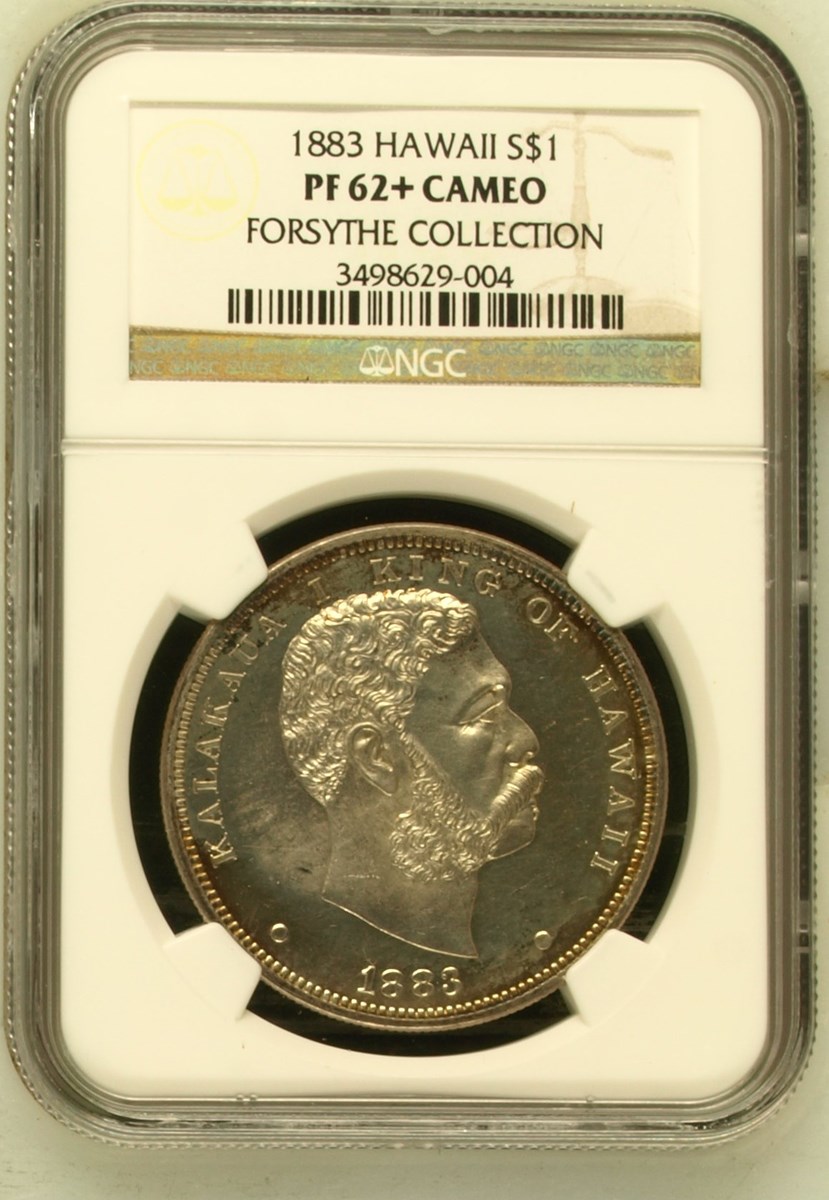1883 HAWAII S$1 PF | Coin Explorer | NGC