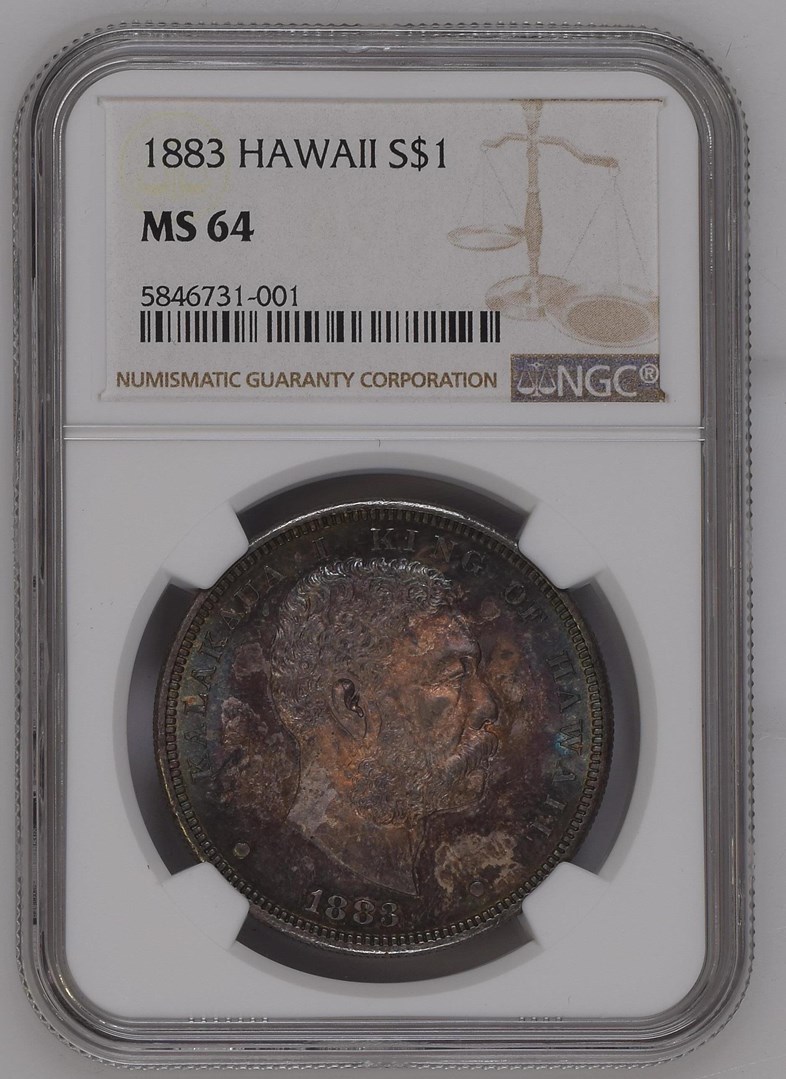 1883 HAWAII S$1 MS | Coin Explorer | NGC