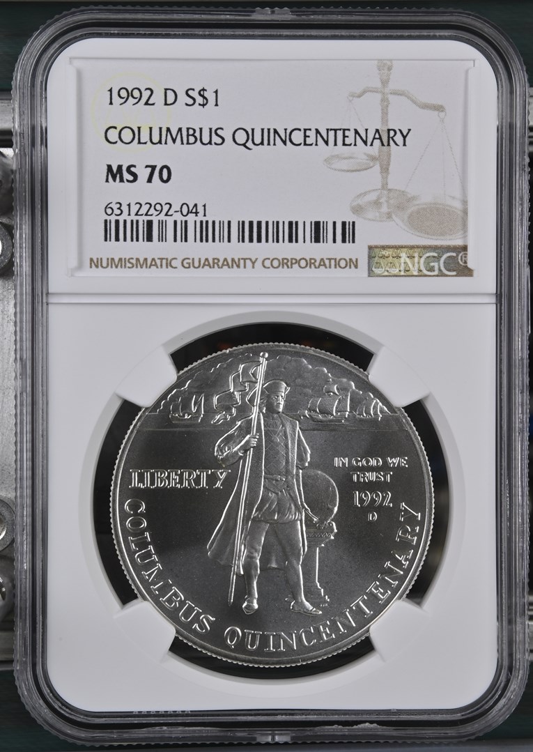 M27C64A-15F1 5880X 1340Lファミコン等　60オーバーセット 1992 S Columbus Quincentenary 50C PF | Coin Explorer | NGC