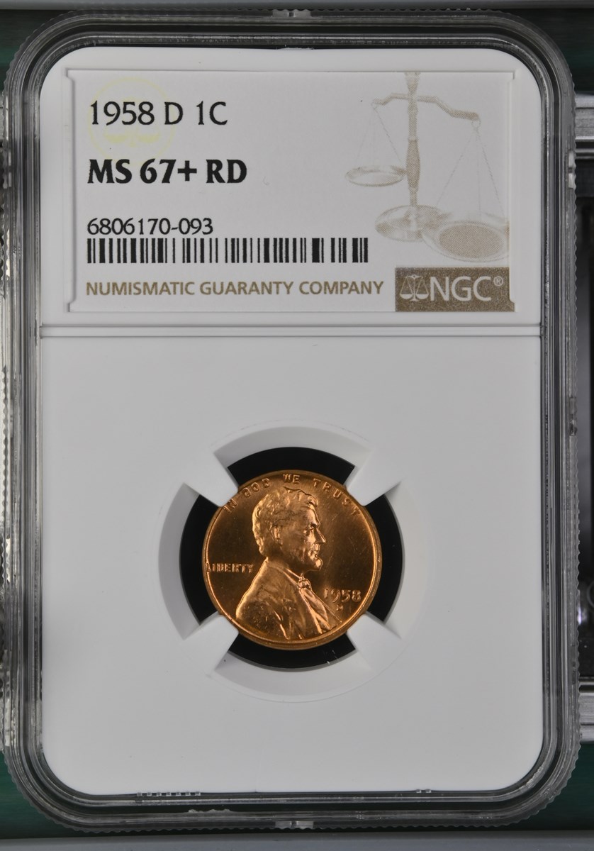 1958 D 1C MS | Coin Explorer | NGC
