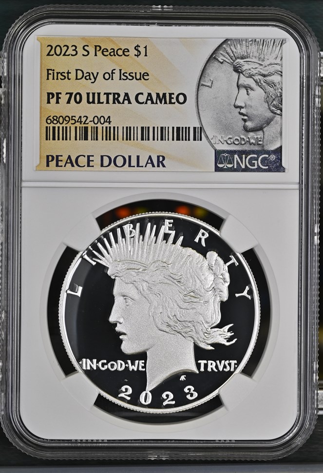2023 S Peace $1 PF | Coin Explorer | NGC